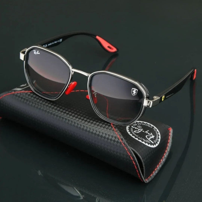 Óculos De Sol Ray-Ban Ferrari COM 1 ANO DE GARANTIA - Apenas 50 unidades disponíveis