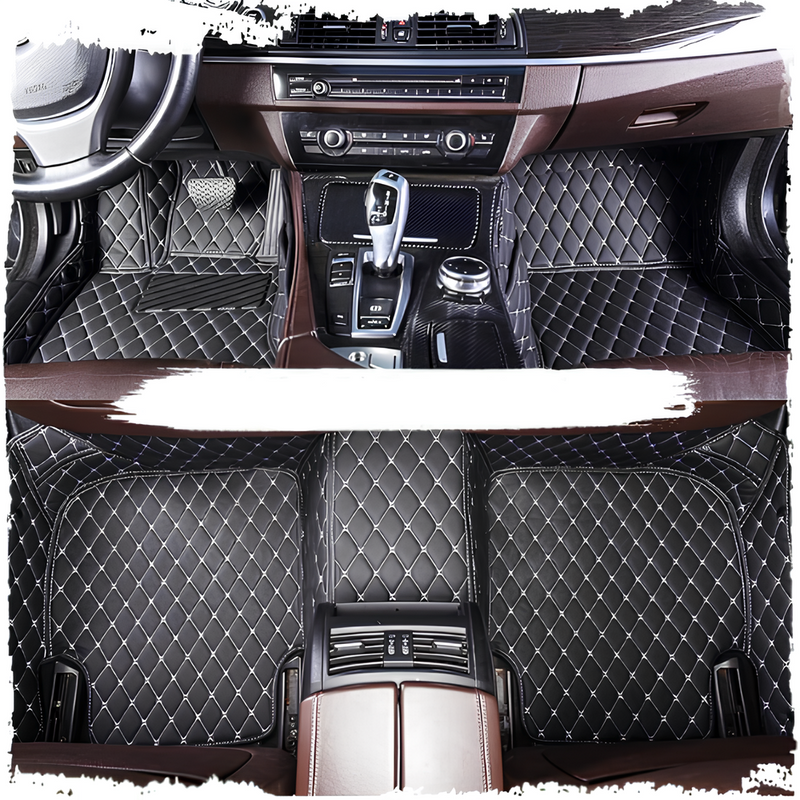 Kit de Tapetes Automotivo de Luxo e Conforto