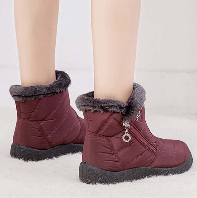 Bota Peluciada Para Inverno impermeavél Confort Flex