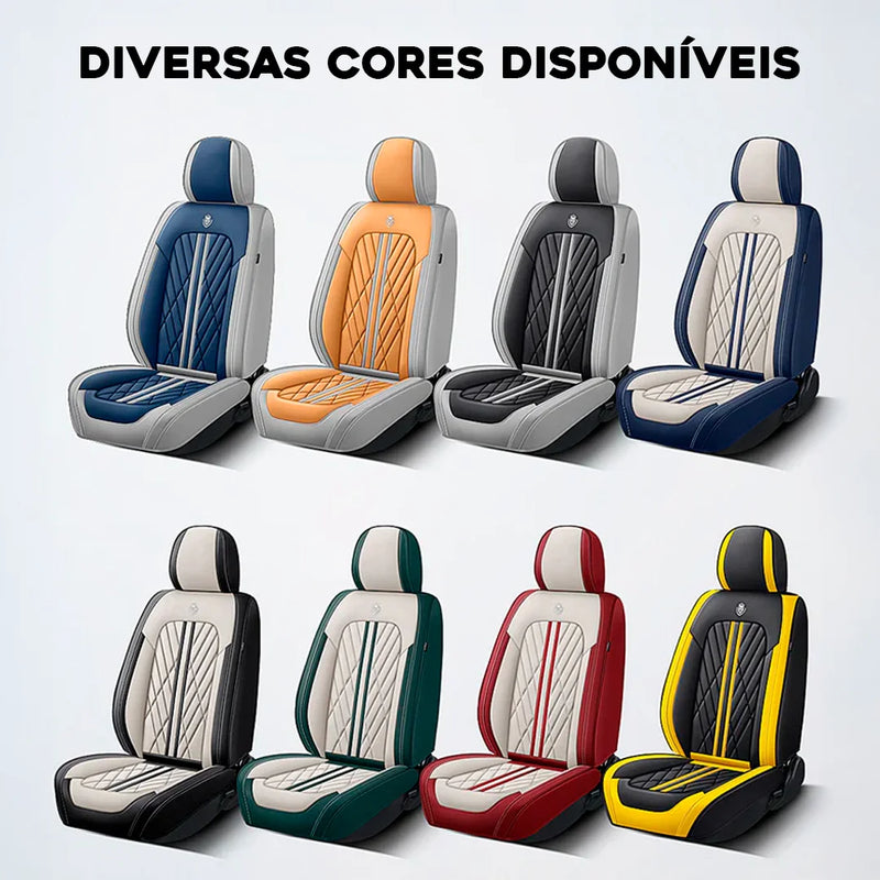 Kit Completo Capas de Bancos Deluxe Varie shop - Queima de estoque (ÚLTIMAS UNIDADES DISPONÍVEIS)
