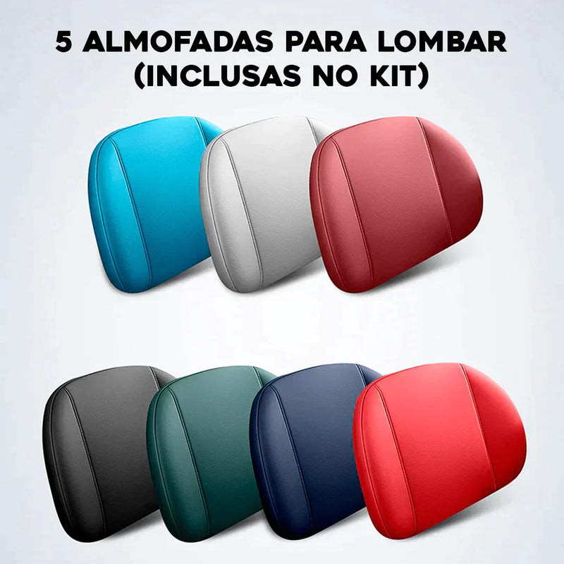 Kit Completo Capas de Bancos Deluxe Varie shop - Queima de estoque (ÚLTIMAS UNIDADES DISPONÍVEIS)