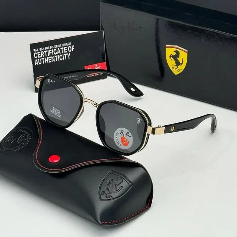 Óculos De Sol Ray-Ban Ferrari COM 1 ANO DE GARANTIA - Apenas 50 unidades disponíveis