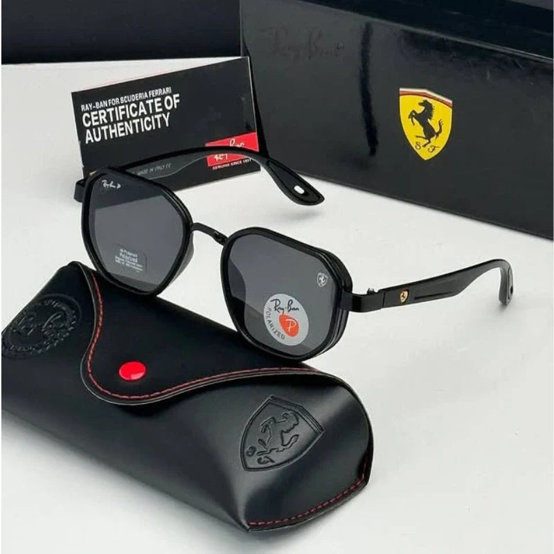 Óculos De Sol Ray-Ban Ferrari COM 1 ANO DE GARANTIA - Apenas 50 unidades disponíveis