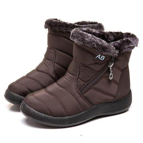 Bota Peluciada Para Inverno impermeavél Confort Flex